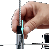 Montageschritt 4: Höhenverstellung